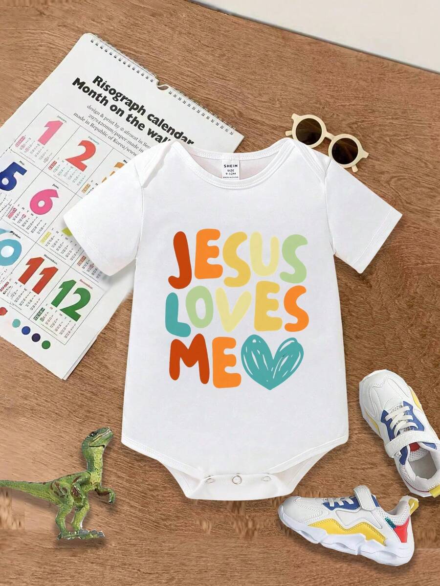 Baby Boy Sleeveless Slogan Romper – Summer Cute