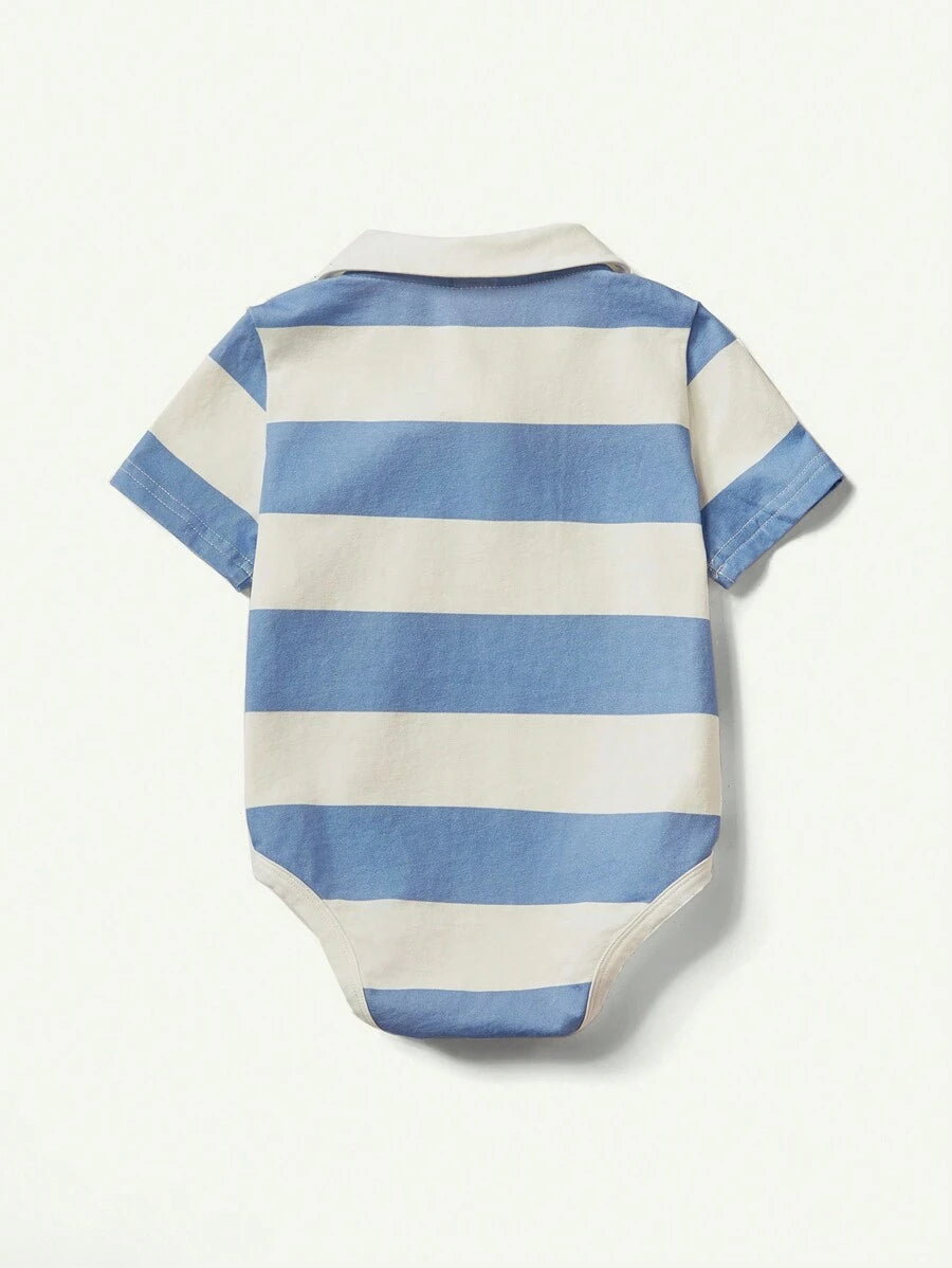 3pcs Baby Boy Animal Print Bodysuit Set – Cozy Pixies