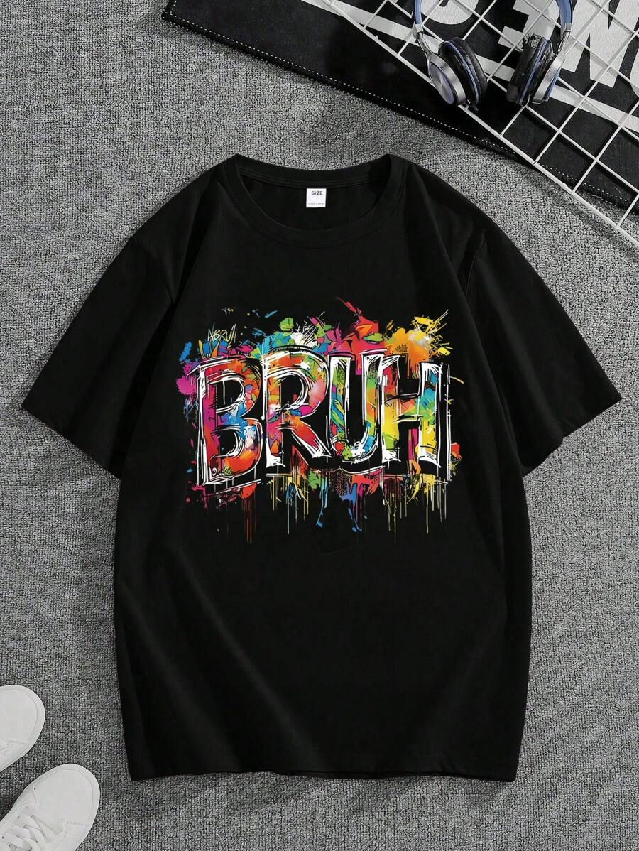 Tween Boy Slogan Print T-Shirts