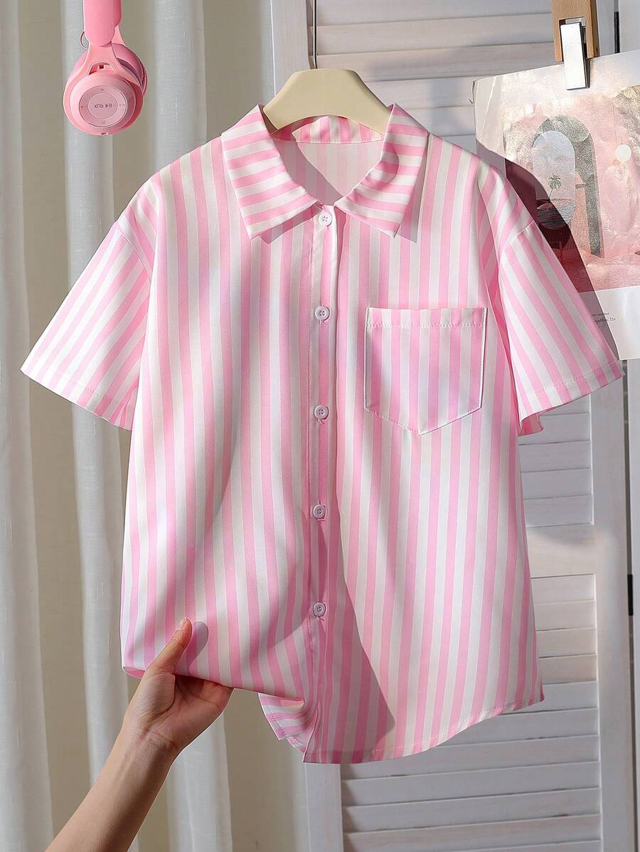 Girls Stripe Shirt