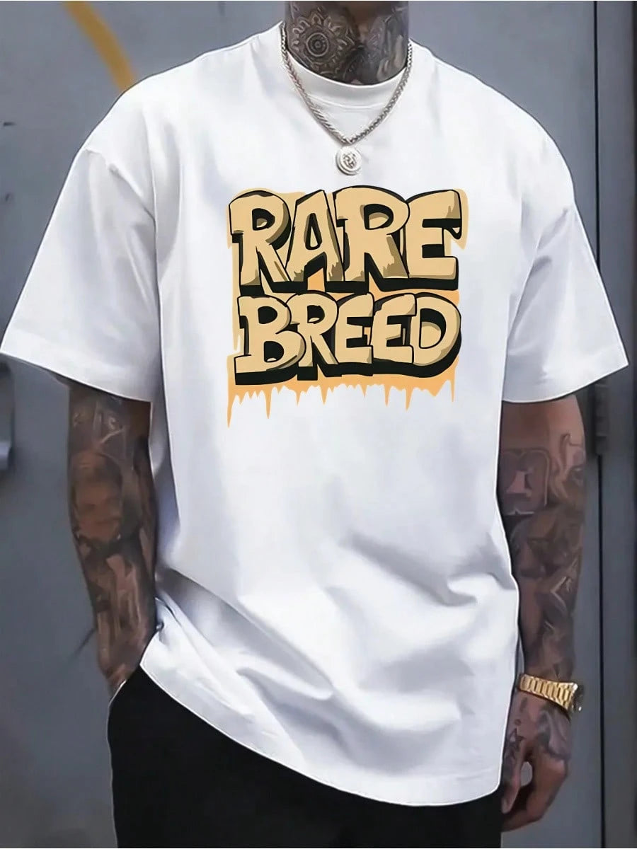 Men’s Rare Breed Cotton Graphic Tee – All Season