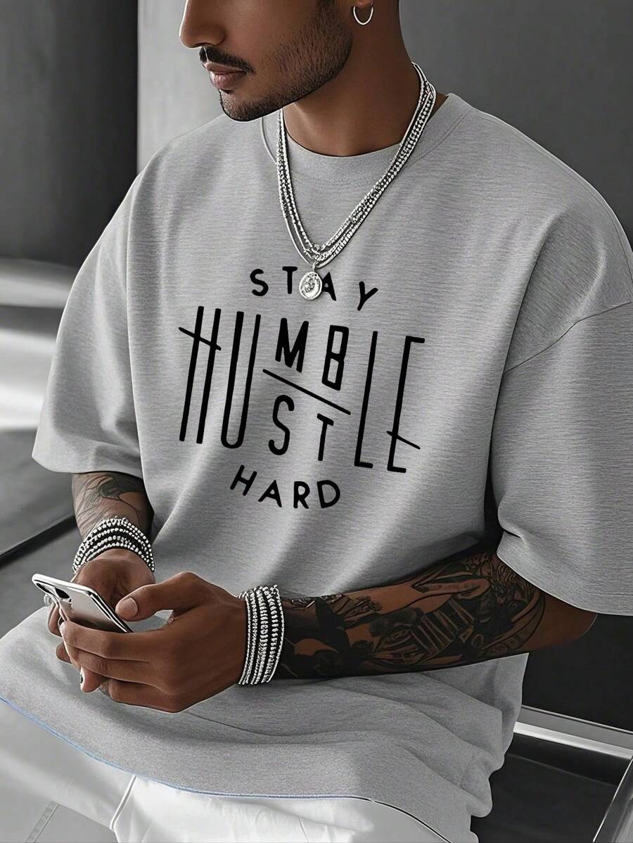 Men’s Classic Script Logo Cotton Graphic T-Shirt