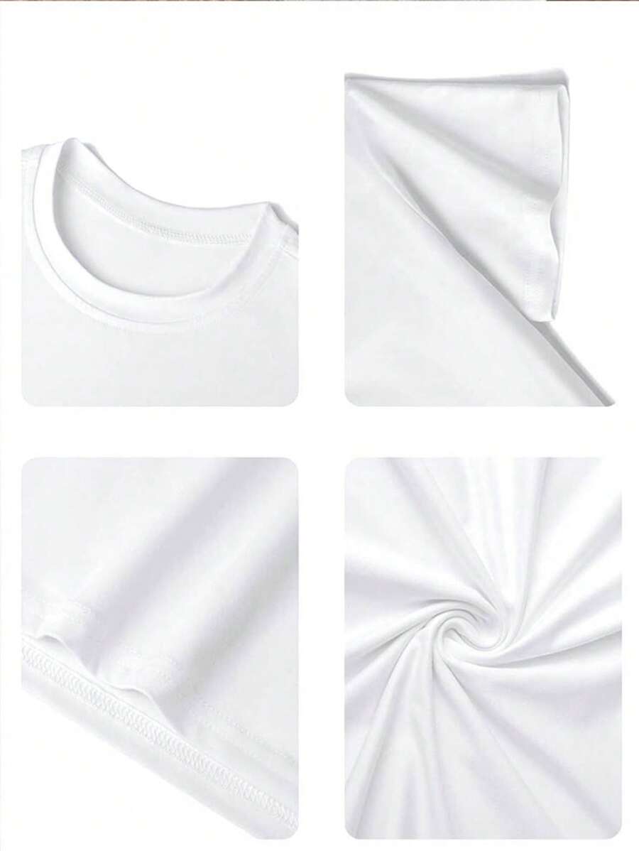 Boys & Teens' Casual Graphic Print T-Shirt