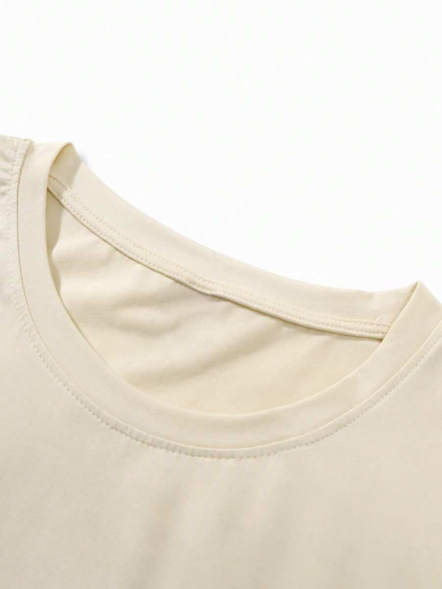 Men's GOD BLESS Beige Graphic Tee – Street Style
