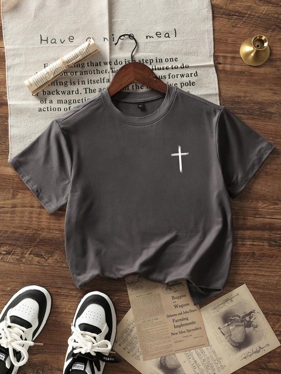 Boys' Teen Graphic Print T-Shirt