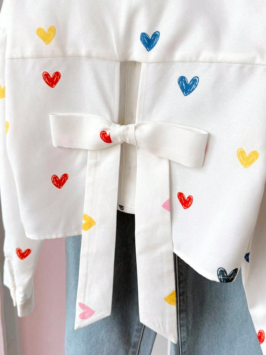 SHEIN Tween Girls Minimalist Pajama Shorts Set