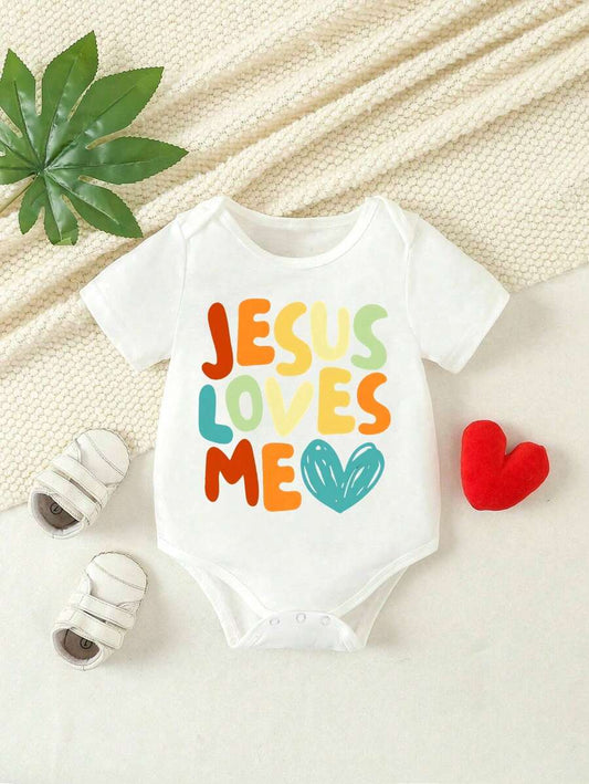 Baby Boy Sleeveless Slogan Romper – Summer Cute