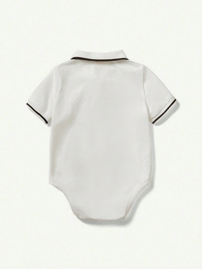 3pcs Baby Boy Animal Print Bodysuit Set – Cozy Pixies