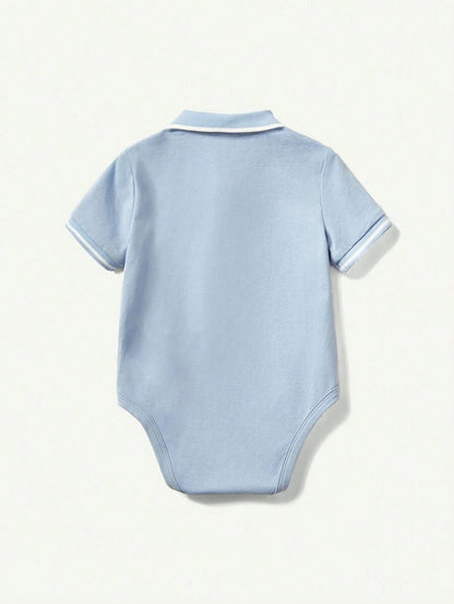 3pcs Baby Boy Animal Print Bodysuit Set – Cozy Pixies