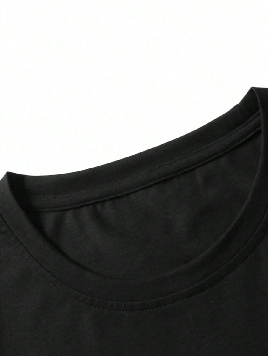Teenagers Fashion Heart-Shaped Earth T-Shirt
