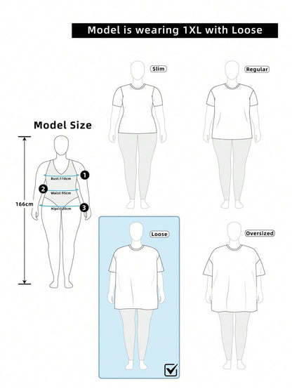 Slaydiva 2025 Spring & Summer Street Sports Casual Loose V-Neck Top with Numeric 28 Print – 5/8 Sleeve