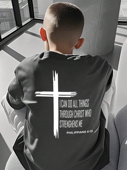 Boys' Teen Graphic Print T-Shirt