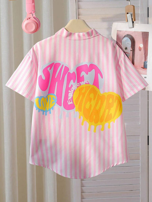 Girls Stripe Shirt