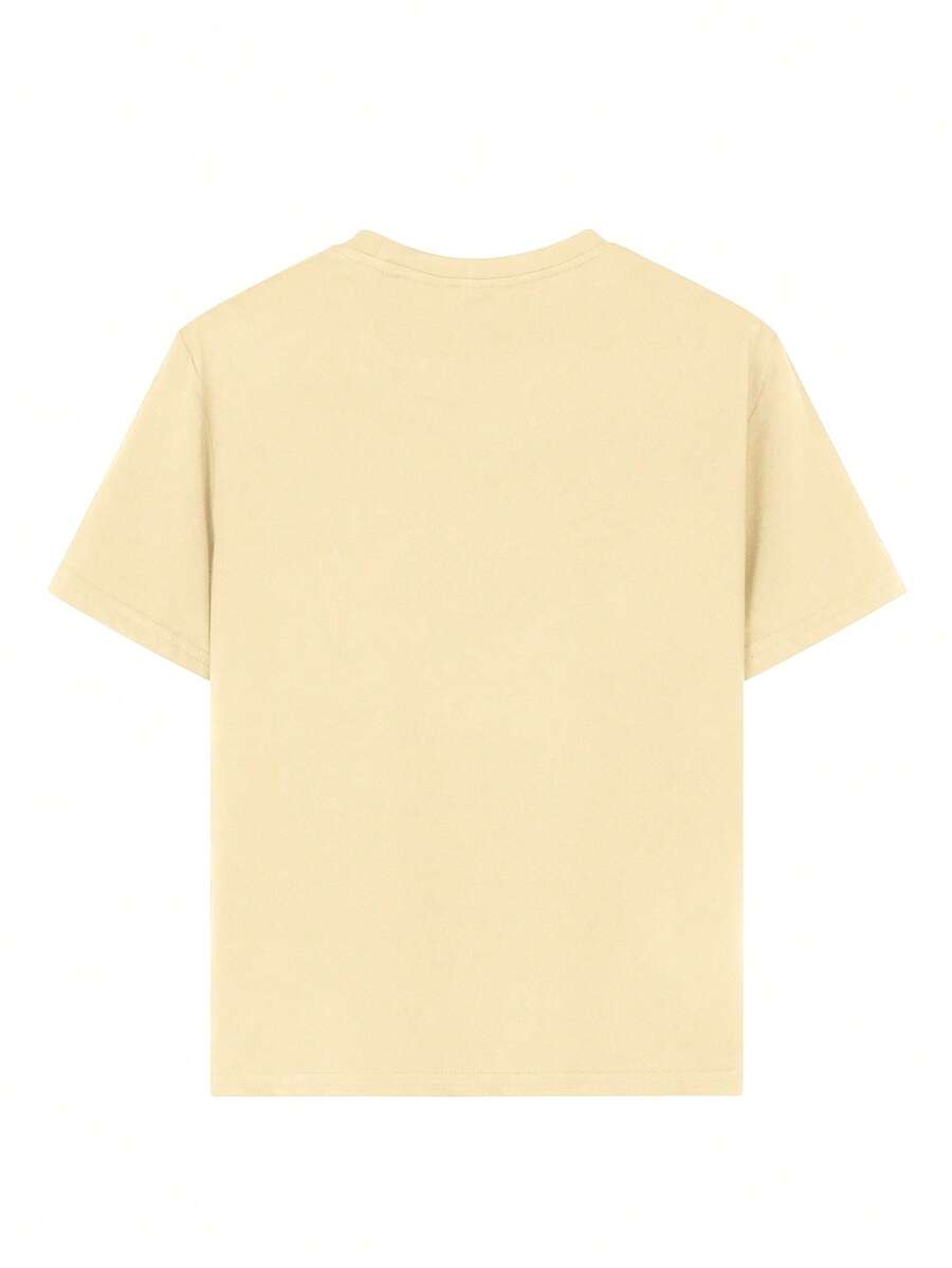 A Casual Printed T-Shirt For Girls And Boys