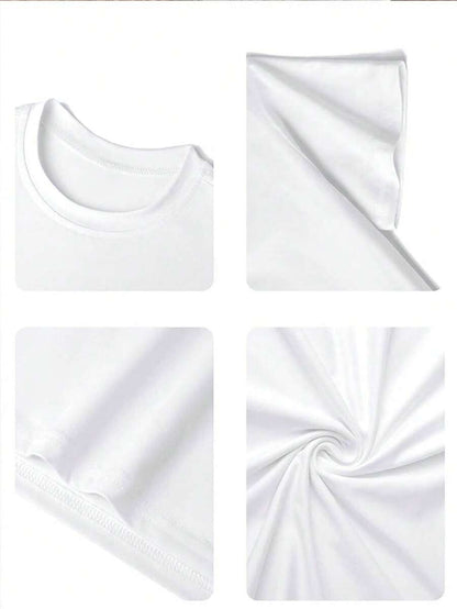 Boys & Teens' Casual Graphic Print T-Shirt